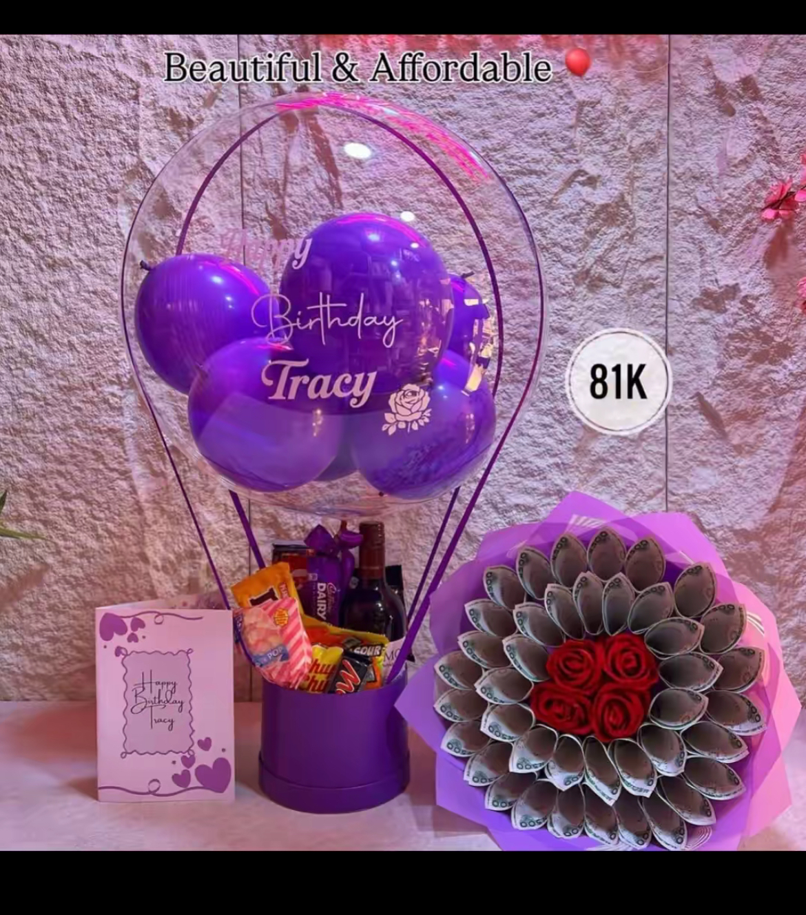 Beautiful and affordable suprise packages